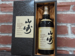 サントリー ウイスキー　山崎12年 ピュアモルト表記　750ml 古酒